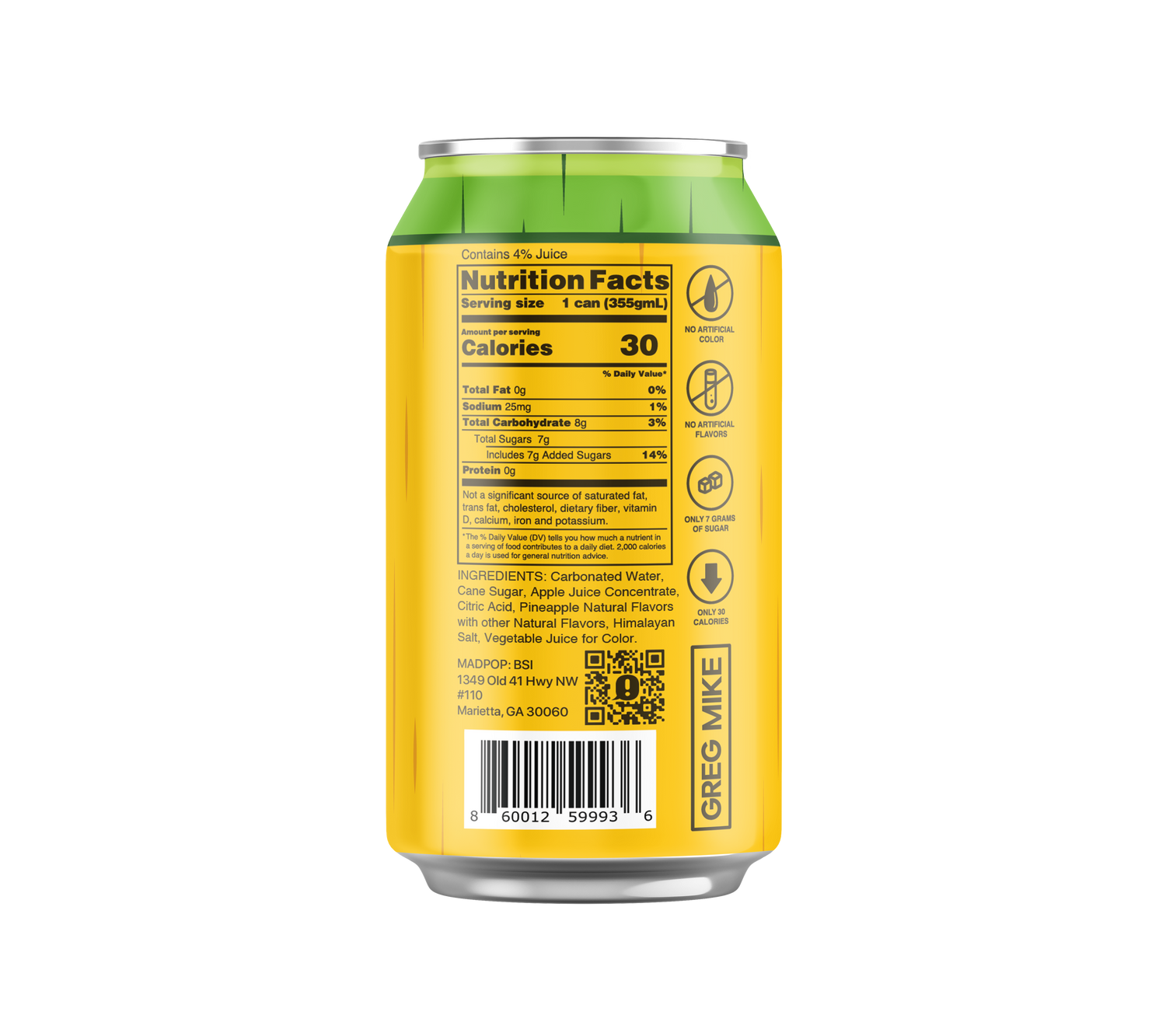 PINEAPPLE PARADISE - Pineapple Mint Lime